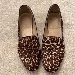 Leopard Print Women's Loafers